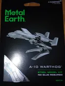 A-10 Warthog Airplane Metal Earth