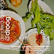 SOLD OUT donderdagavond@droog 15 september: kookboekendiner met Sara Shawkat