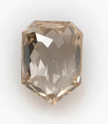 0.69ct Champagne Bullet Cut Double Cut