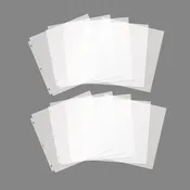 10 Pack of 12" x 12" Page Protectors