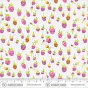 Heather Ross Favorites – Strawberries – Blush | Heather Ross | Cotton Quilting Fabric