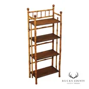 Antique Aesthetic Movement Bamboo Etagere