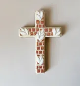 Pink Tile Cross