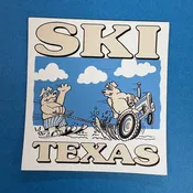 Ski Texas Magnet - Norman Roscoe