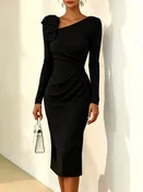 5th Avenue Rose Embellished Dress