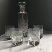 Galaxy Decanter Set — WARSAW CUT GLASS