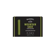 Barrel & Oak – Exfoliating Soap Bar – Mountain Sage 6 oz.