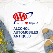 Tri-Blend Unisex T-Shirt |  Mantiques |   I Love Triple A