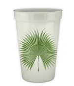 Alexa Pulitzer Palm 16oz Pearlized Cups (12 pack)