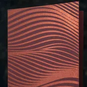 Antelope Canyon, Copper on Dark Red