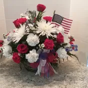 Service Rememberance Basket