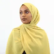 Classic Chiffon Hijab - Kiwi Lime