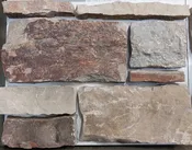 Chilton Weathered Edge w/ Red — Dakota Stone