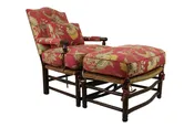 French Rush Chair + Ottoman