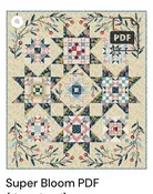 Super Bloom In Blues and Pinks, all LBQ fabrics. — Red Barn Quilting