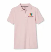 Alphabetz - Girl's Short Sleeve Picot Collar