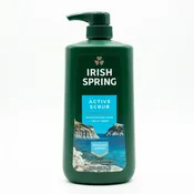Irish Spring Active Scrub Face and Body Wash 30oz (4)