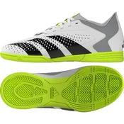 Wholesale adidas Soccer Predator Accuracy.4 Indoor Sala (Little Kid/Big Kid) Footwear White/Core Black/Lucid Lemon 3.5 Big Kid M