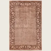 Beige Traditional Samsara Wool Rug - 4' x 6'1"