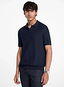 Cotton Mouliné Polo Shirt