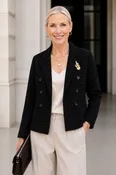 The Classic Houndstooth Jacket