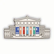 Field Museum Building Layered Magnet