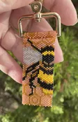 Bees That Buzz Fob — Bead Soup