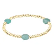 Admire Gem 3mm Gold Bracelet, Assorted Colors