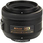 AF-S DX 35 f/1.8G Nikkor Wide Angle Lens (52mm) *FREE SHIPPING*