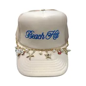 Beach Days Cream Trucker Hat