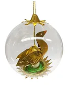 12 Days of Christmas by Resl Lenz, Six Geese a-Laying Foil Ornament