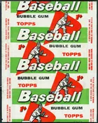 1958 Topps 1 Cent Wax Pack Empty Wrapper