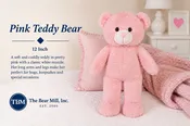 Pink Teddy Bear – 12 inch