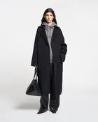 Alamo - Robe coat - Black