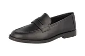 Andanines Black Dress Penny Loafer