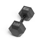 35lb Virgin Rubber Hex Dumbbell