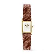 Bound Mini Light Brown Lizard Gold