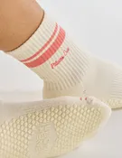 The Pilates Era Grip Sock | Blush