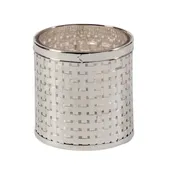 Metal Tisse Large Round Vase/ Wine Cooler