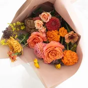 Fall Wrapped Bouquet