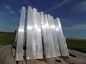 50 Selenite Sticks Wands, Gypsum Gemstone Crystal, Healing Reiki Charging,