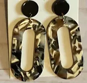 Camo earrings