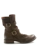 713 Brown Leather Boots