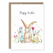 Bunny Happy Easter Card