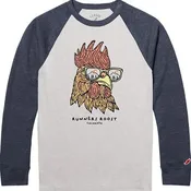 Just Chillin' Rooster Baseball Long Sleeve