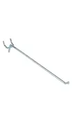 10 inch Chrome Peg Hook for .25 inch Pegboard