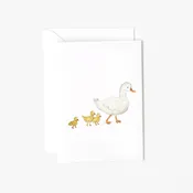 BABY DUCKS MINI ENCLOSURE NOTECARD
