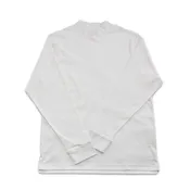 100% Pima Cotton Mock Neck Long Sleeve Shirt