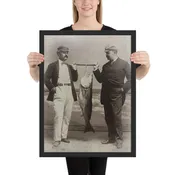 Framed Poster Big Fish Cabinet Card Photo Paper Print