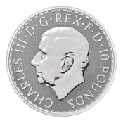 10 OUNCE SILVER ROYAL MINT BRITANNIA 2024
